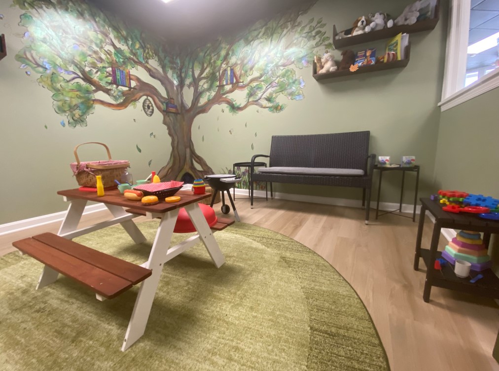 Sage and Honey kids play area