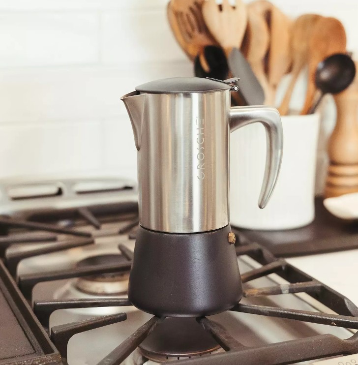 Grosche Milano All-Stainless Moka Pot